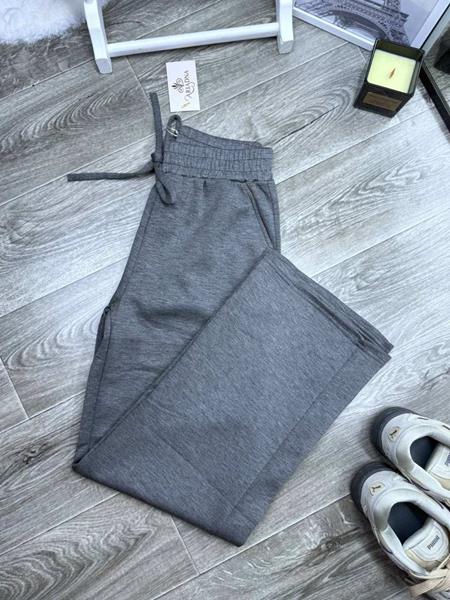 Штаны спорт Arina (44-48) 303 grey (деми)
