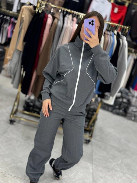 Костюм спорт Arina (42-48) 3120 d.grey (зима)