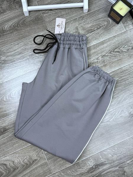 Штаны спорт Arina (42-48) 4241 d.grey (деми)