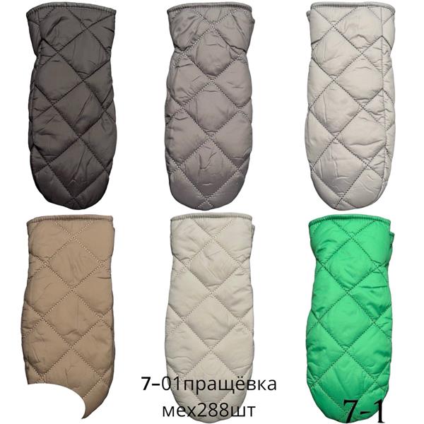 Варежки Anjela (6.5-8.5) 7-01 mix (зима)