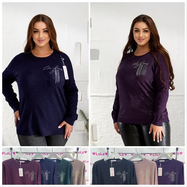 Свитер Lola (54) LL203 mix (деми)