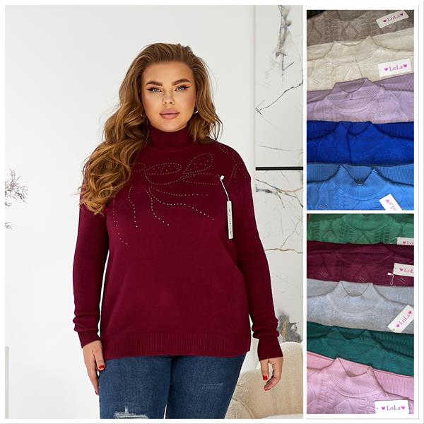 Свитер Lola (54) LL262 mix (деми)