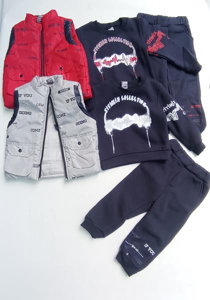 Костюм спорт Meloria (2-5) ML2581 red (деми)