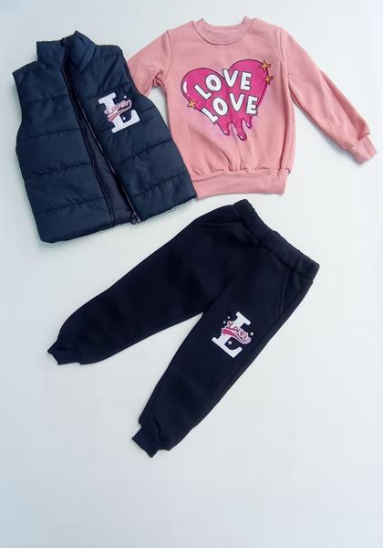 Костюм спорт Meloria (2-5) ML2595 pink (деми)