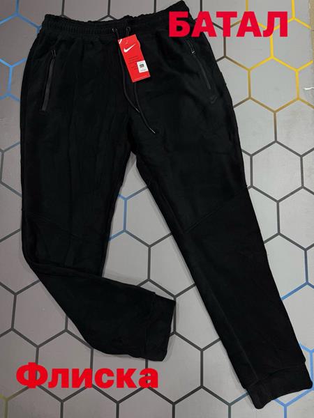 Штаны спорт Alex Clothes (2XL-6XL) 6110 black (зима)