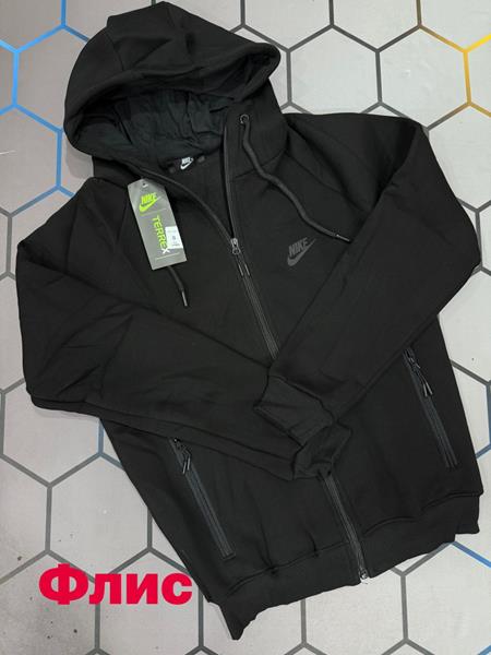 Кофта спорт Alex Clothes (S-2XL) 6139 black (зима)