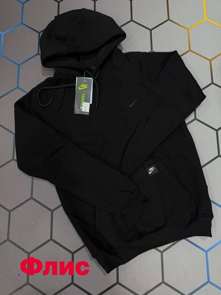 Худи Alex Clothes (S-2XL) 6142 black (зима)