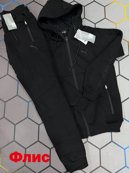 Костюм спорт Alex Clothes (S-2XL) 6143 black (зима)