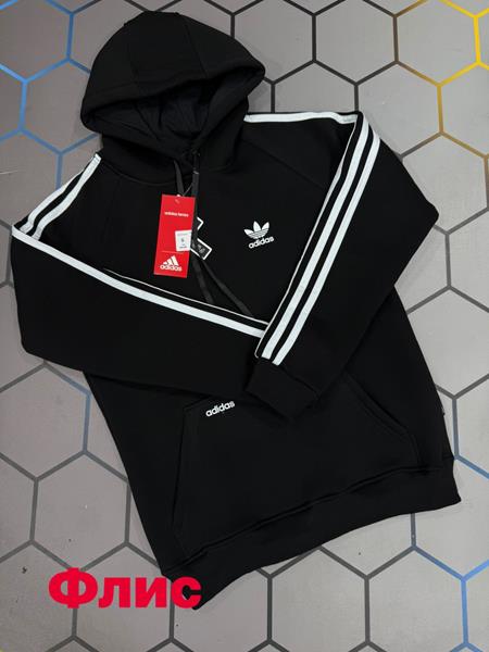 Худи Alex Clothes (S-2XL) 6145 black (зима)