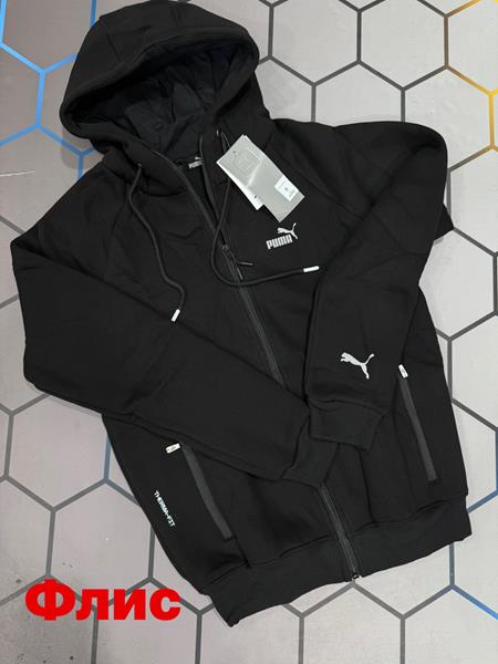 Кофта спорт Alex Clothes (S-2XL) 6155 black (зима)