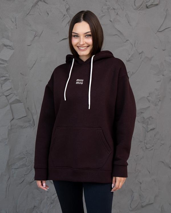 Батник AZNA (S-XL) КЗ02 d.brown (зима)