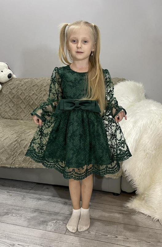 Платье Kosmy (110-128) K216 green (деми)