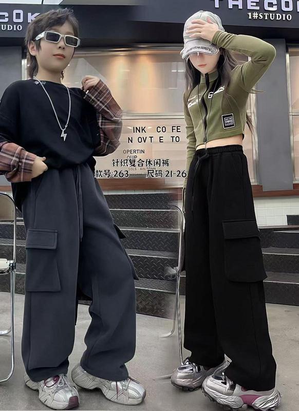 Штаны спорт Farbique (21-26) 263 black (зима)