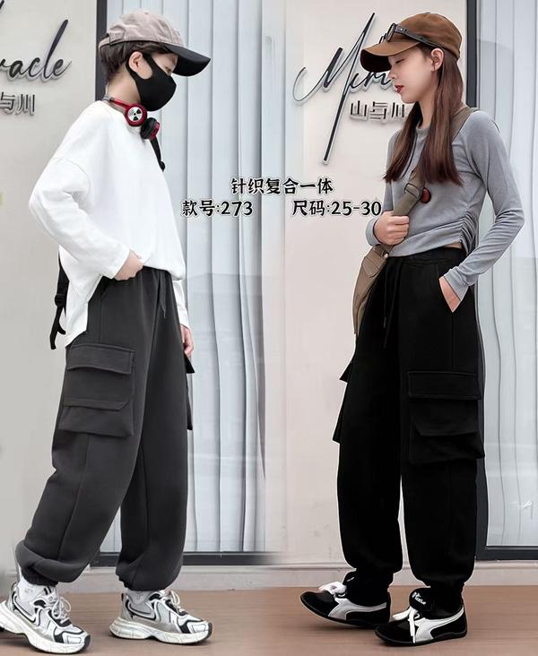 Штаны спорт Farbique (25-30) 273 grey (зима)