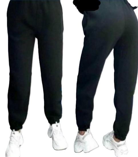 Штаны спорт MSO (50-56) 80023 black (зима)