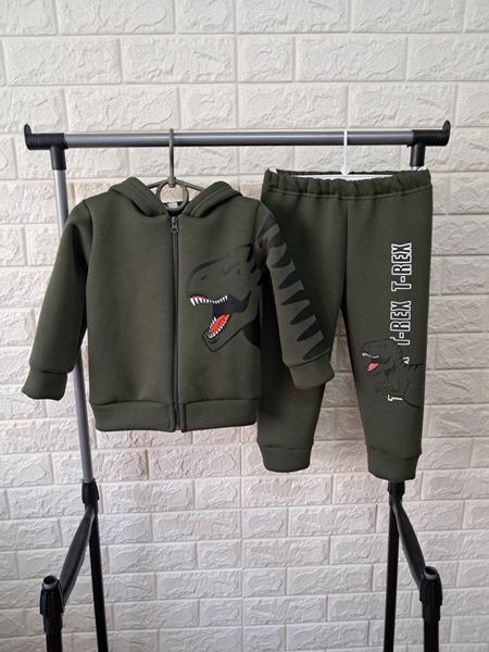 Костюм спорт Boys&Girls (1-3) BG513 khaki (зима)