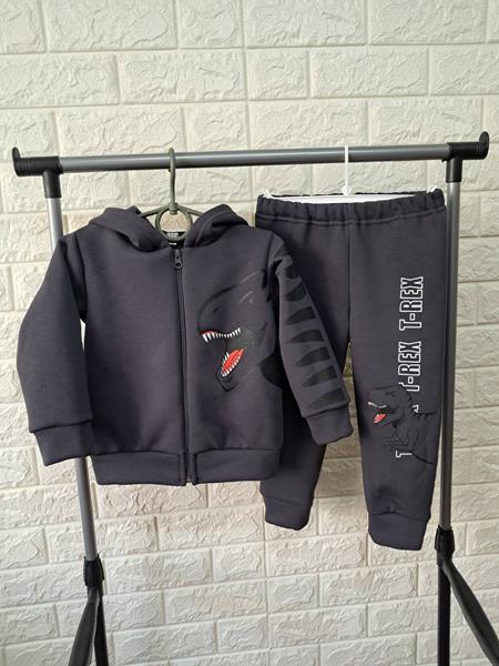 Костюм спорт Boys&Girls (1-3) BG515 d.grey (зима)