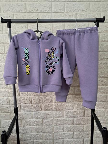 Костюм спорт Boys&Girls (1-3) BG522 lilac (деми)