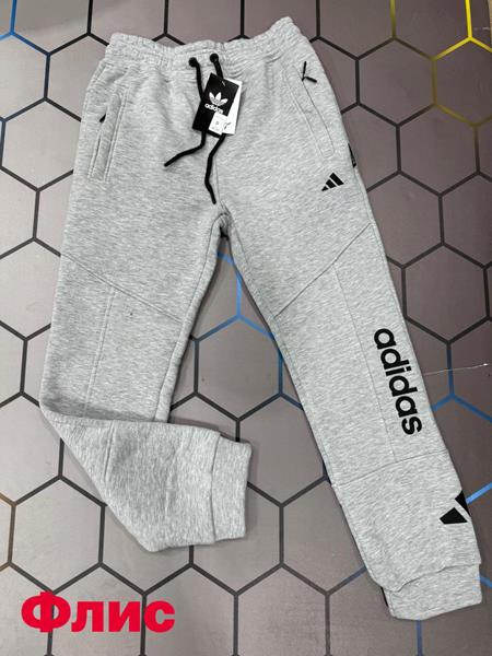 Штаны спорт Alex Clothes (S-2XL) 6164 grey (зима)