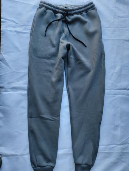 Штаны спорт Panda (M-3XL) 1368 grey (зима)