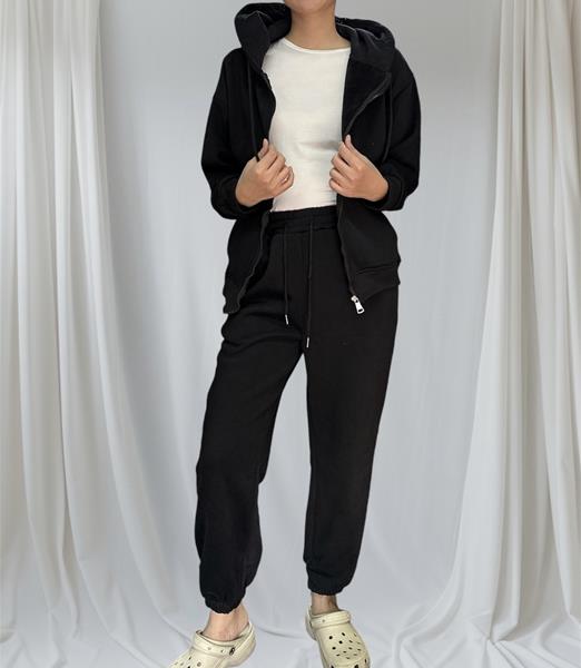 Костюм спорт Katty (S-XL) KT2 black (зима)