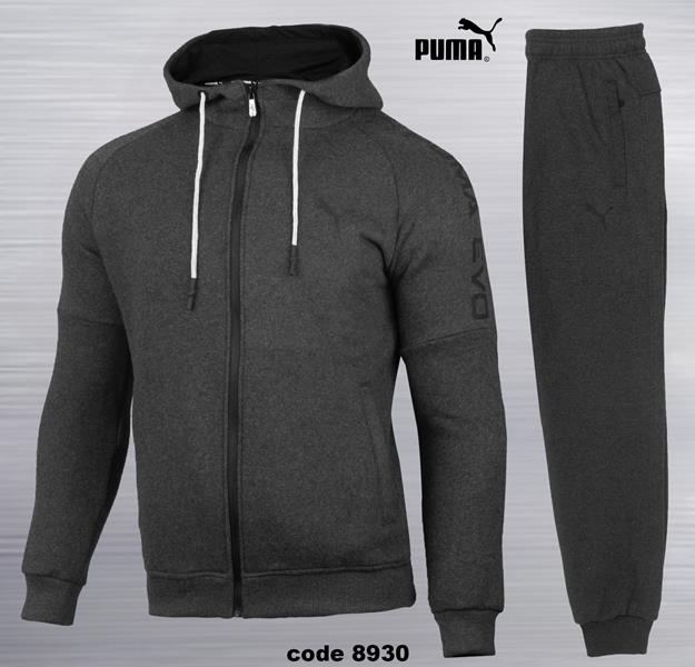 Костюм спорт AZT (S-2XL) 8930-2 d.grey (зима)