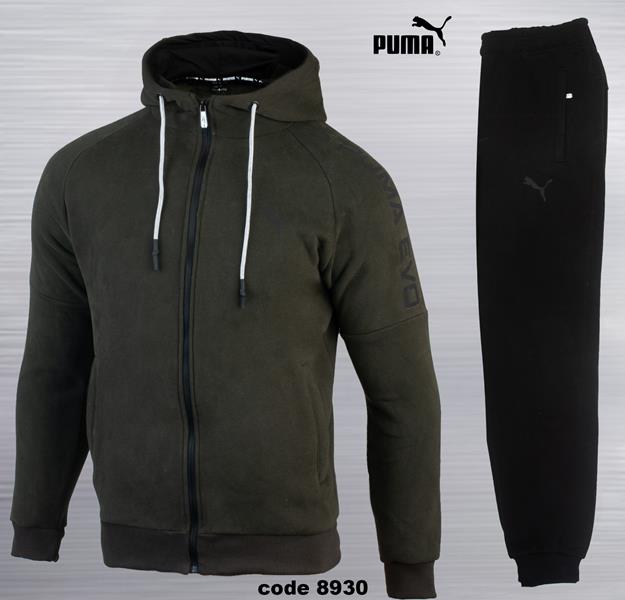 Костюм спорт AZT (S-2XL) 8930-2 khaki (зима)