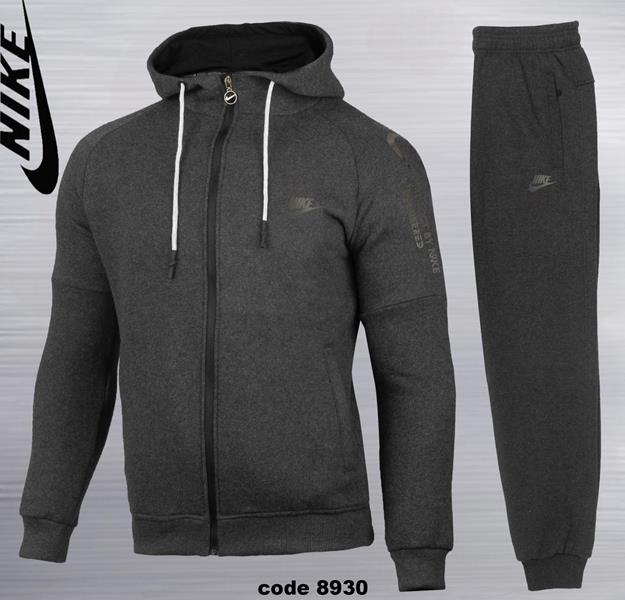 Костюм спорт AZT (S-2XL) 8930-3 d.grey (зима)
