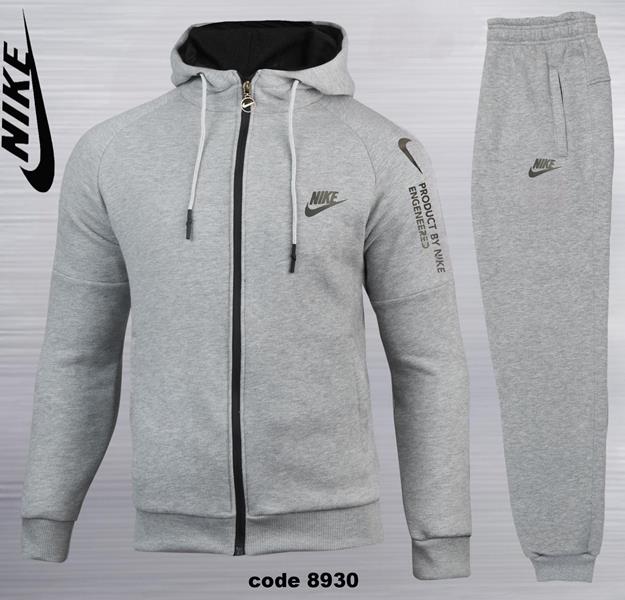 Костюм спорт AZT (S-2XL) 8930-3 l.grey (зима)