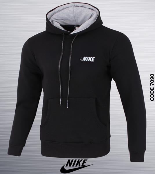 Худи AZT (2XL-6XL) NK7090-1 black (зима)