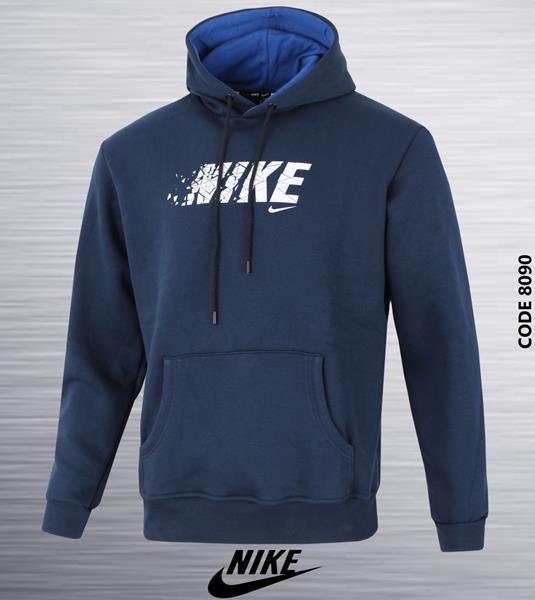 Худи AZT (S-2XL) NK7090-2 blue (зима)