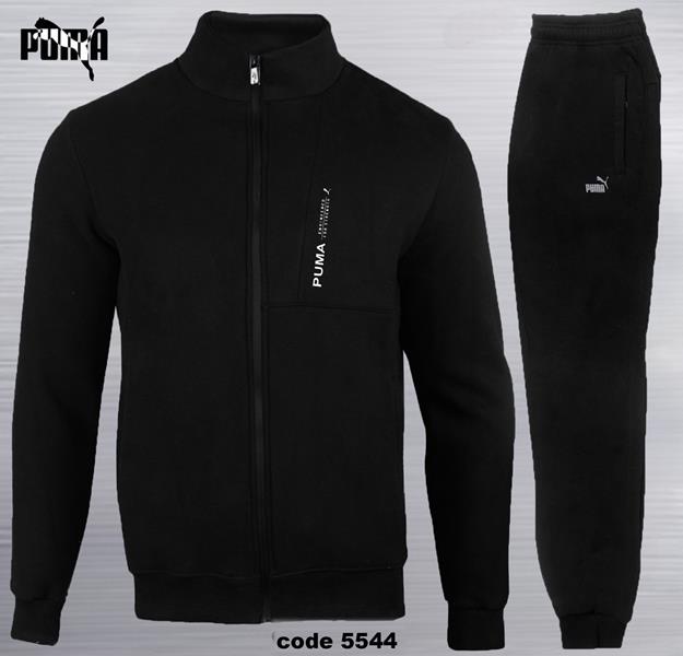 Костюм спорт AZT (2XL-6XL) AZ11-5544 black (зима)