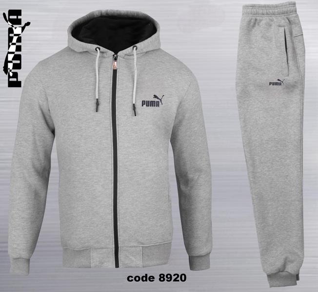 Костюм спорт AZT (S-2XL) AZ5-8920 l.grey (зима)