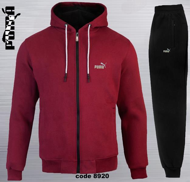 Костюм спорт AZT (S-2XL) AZ6-8920 wine (зима)