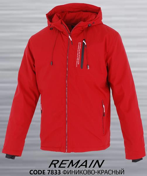 Куртка AZT (M-3XL) AZ63-7833 red (деми)