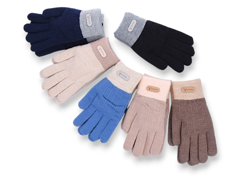 Перчатки YLZL (S-L) 7661 mix (зима)