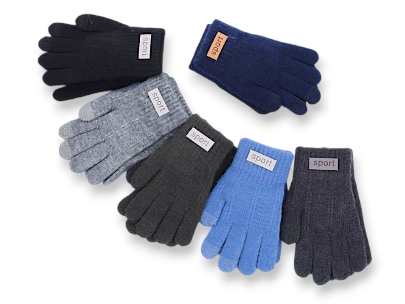 Перчатки YLZL (6-8) 8061 mix (зима)