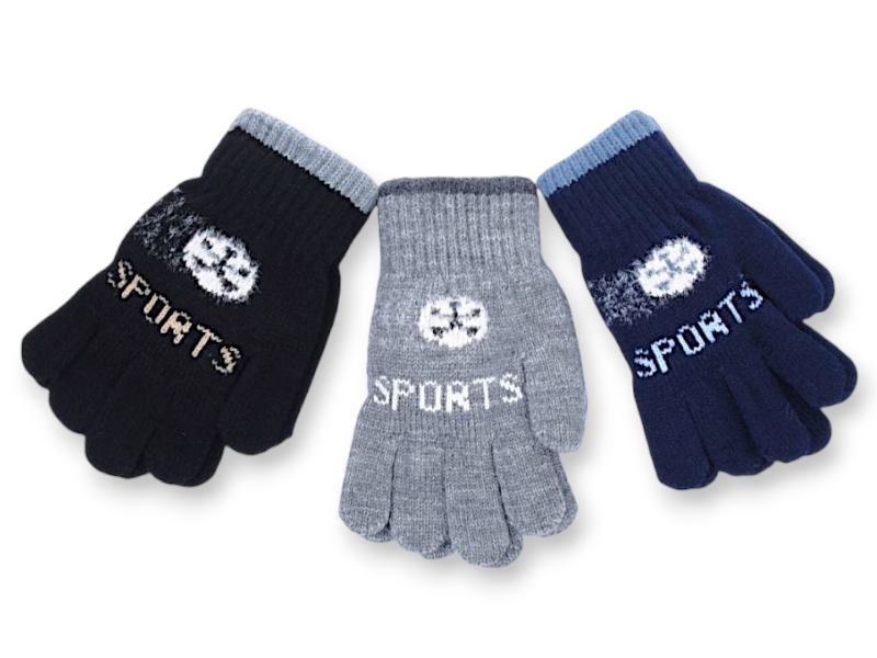 Перчатки YLZL (8-10) C12 mix (зима)