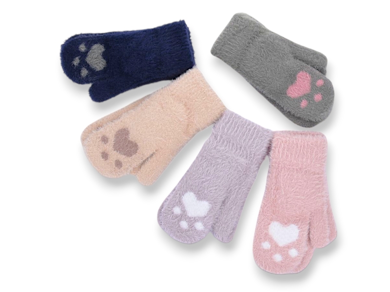 Варежки YLZL (S-L) C6 mix (зима)