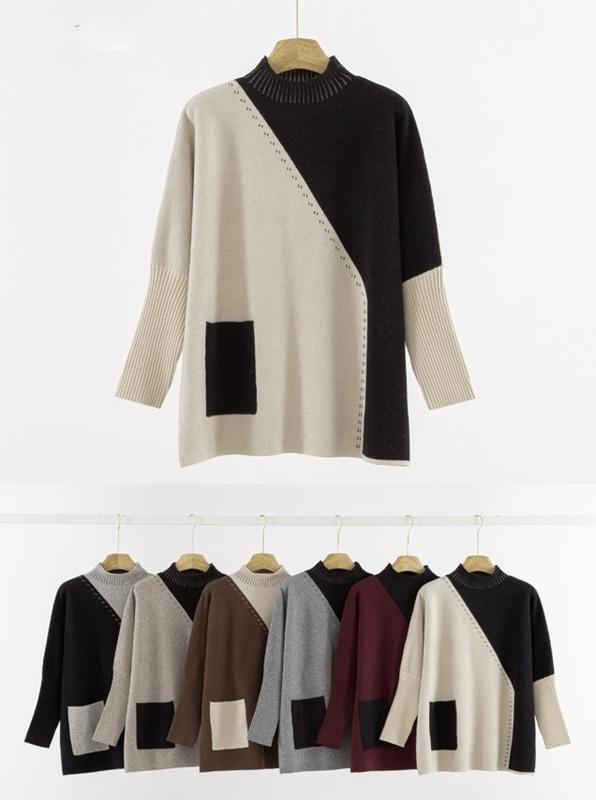 Свитер Emsweekis (one size) E845 beige (зима)