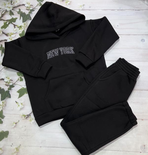 Костюм спорт Marimaks (146-164) 1008 black (зима)