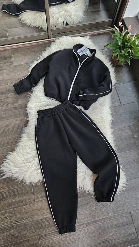 Костюм спорт SunnyTot (140-164) S53 black (зима)