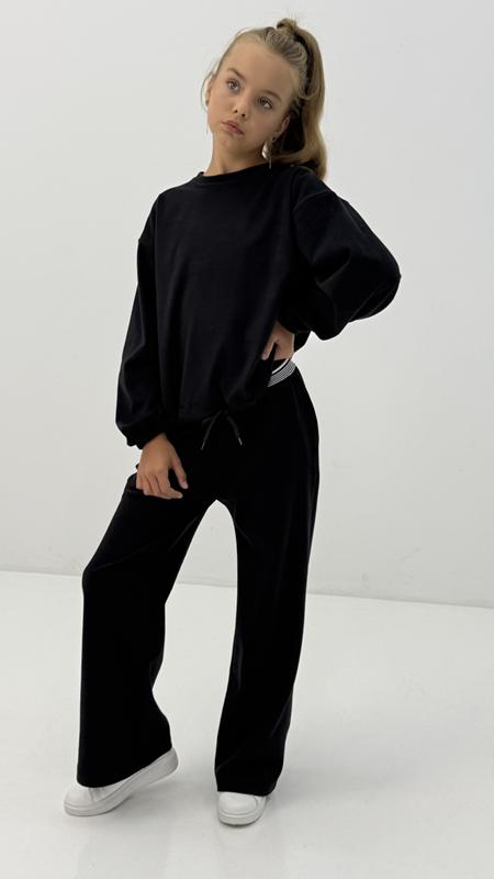 Костюм спорт SunnyTot (134-158) S75 black (зима)