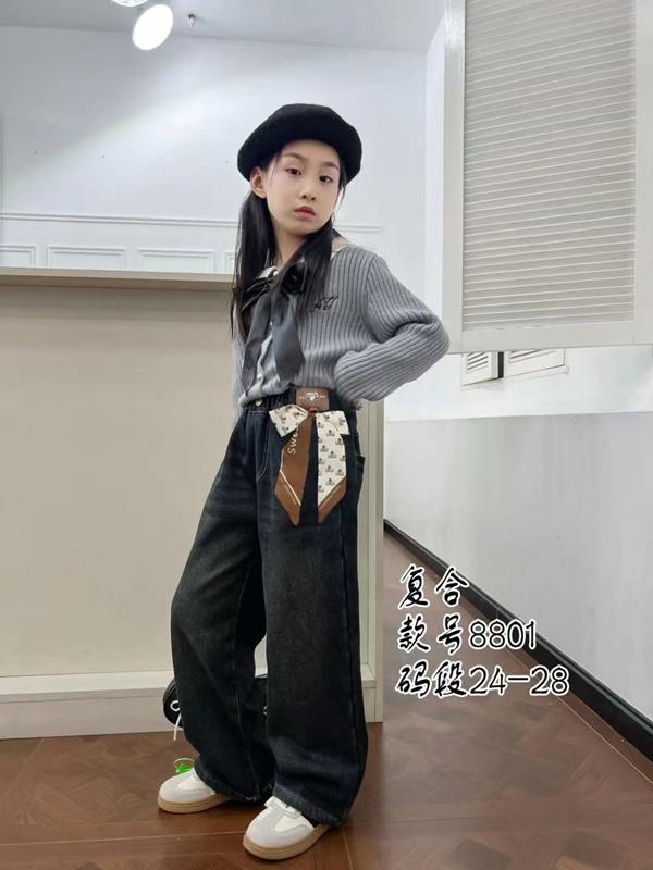 Джинсы SunnyTot (6-10) 8801 black (зима)