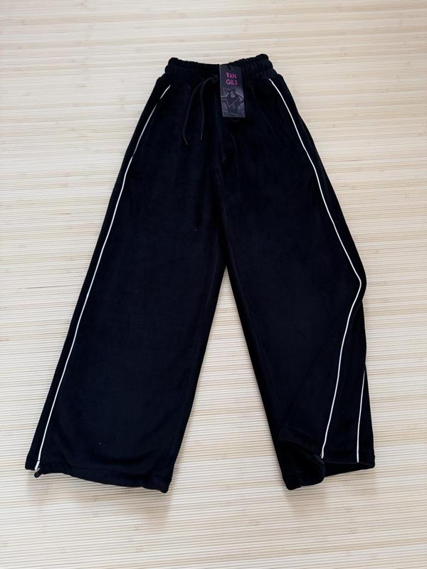 Штаны спорт SunnyTot (128-158) S39 black (зима)