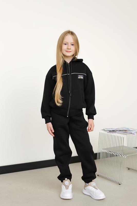 Костюм спорт SunnyTot (122-140) S41 black (зима)