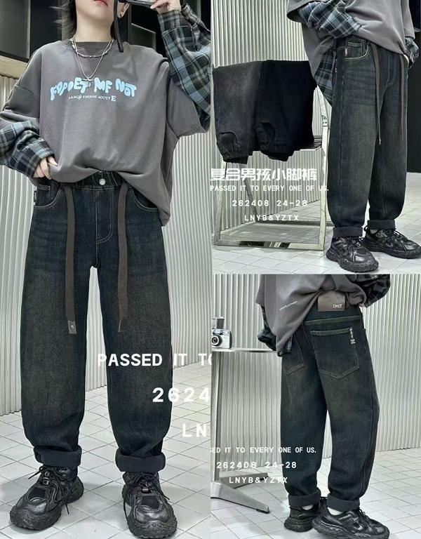 Джинсы SunnyTot (24-28) 262408 black (зима)