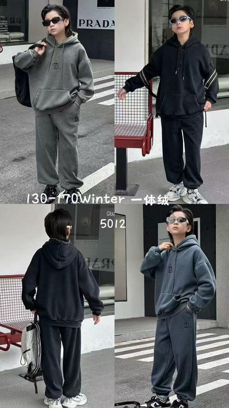 Костюм спорт SunnyTot (130-170) 5012 black (зима)