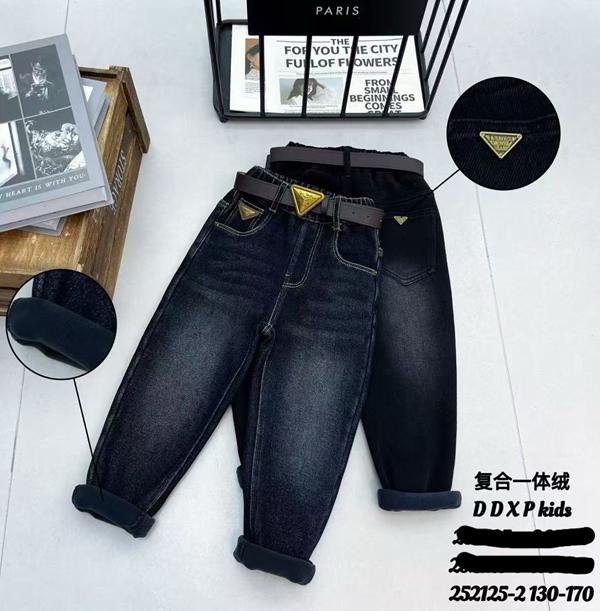 Джинсы SunnyTot (130-170) 252125-1 black (зима)