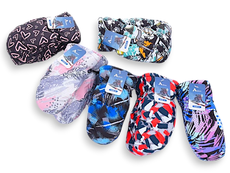 Варежки KH clothes (3-4) 920M mix (зима)